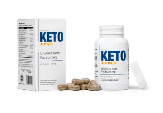 Keto Actives – capsule pentru slabit – 60 cps